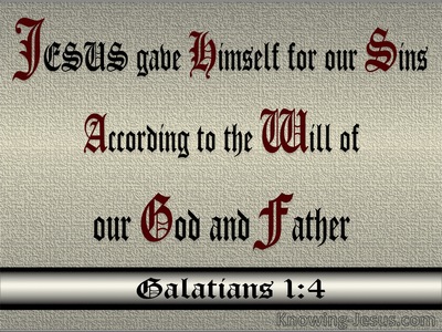 Galatians 1:4